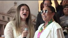 Exclusiva | La artista que cantó con Isabel Pantoja: "Me dio su bendición"