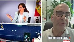 José Antonio López, virólogo, aclara la diferencia entre positivo débil y no concluyente: "Es lo mismo"