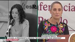 Las últimas declaraciones de Isabel Díaz Ayuso sobre Sheinbaum: “Se derretiría con Sánchez”