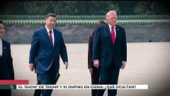 Las imágenes que ha dejado la visita de Trump a China: el ‘show’ del presidente norteamericano ante Xi Jinping