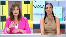 Patricia Pardo se emociona en directo tras la felicitación de Ana Rosa: "Soy de lágrima fácil"