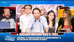 Paula Fraga acusa a Podemos de “destrozar el movimiento feminista” y Pablo Echenique responde: “El PSOE bloqueó muchas medidas”