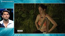 La reacción de Luis a las imágenes inéditas de Julia hablando en Villa Deseo sobre su hoguera de confrontación