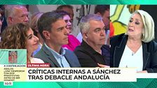 Críticas internas a Sánchez, tras la derrota en Andalucía: "Gobierna con mano de hierro el PSOE"