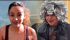 Avance | Mayeli se somete a un cambio de look radical