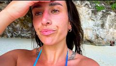 Olatz vive una peligrosa situación en Kelingking Beach
