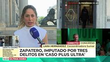 Lara Hernández, cocoordinadora de Sumar, sobre Zapatero: "Presunción de inocencia y cero impunidad"