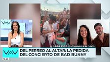 Protagonistas de la pedida de mano en el concierto de Bad Bunny: "Es una de las mejores decisiones de nuestra vida"