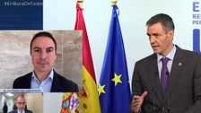 Juan Lobato, senador del PSOE de Madrid, sobre la imputación de José Luis Rodríguez Zapatero: " “Es un palo duro, para una persona socialista"