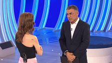 Silvia Abascal y Jorge Javier Vázquez se emocionan hablando del ictus que ambos sufrieron: “Sentía que tenía un volcán en la cabeza”