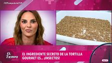 Los colaboradores prueban a ciegas una tortilla gourmet de tenebrios y quedan impactados al descubrirlo: "Se me ha atravesado"
