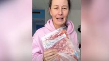 El 'unboxing' de Aitana Forcén desde el Gómez Ulla donde está confinada por hantavirus
