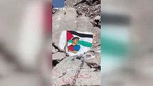 Israel acusa a Lamine Yamal de "incitar el odio" por ondear la bandera de Palestina