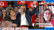 Soraya Rodríguez, en "shock" tras la imputación de José Luis Rodríguez Zapatero: "Le importaba el dinero entre cero y poco"