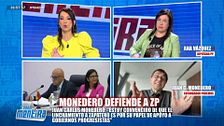 Laila Jiménez se ve obligada a intervenir en el tenso encontronazo entre Monedero y Ana Vázquez: "¿Tengo que levantar la voz más?"