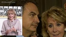 Esperanza Aguirre: “Zapatero cambió la política exterior y blanqueó la dictadura de Maduro”