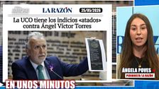 Una periodista de 'La Razón' detalla los indicios atados de la UCO contra Ángel Víctor Torres: "Son evidencias que constatarían lo que dice Aldama"