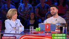 Erik, de Valencia, comprueba lo que es ‘la caída libre’ en ‘¡Allá tú!’