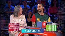 Miguel, de Madrid, interpreta la última oferta de la banquera: “Debo tener algo bueno en esta caja”