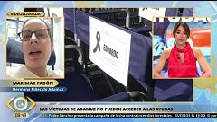 Hermana de una víctima de Adamuz, sobre las ayudas: "Me parece de vergüenza que haya afectados fuera del seguro obligatorio"