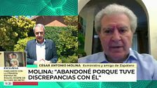 César Antonio Molina, amigo de Zapatero: "Sánchez es más listo y más malo que ZP"