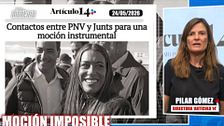 Pilar Gómez, directora de 'Artículo 14', revela donde y cuando se han producido los contactos entre PNV y Junts