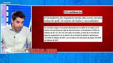 Última hora | El testaferro de Zapatero tenía 286.000 euros en una bolsa de golf, el cuarto de baño y un radiador