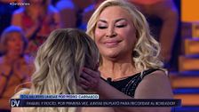 El bonito reencuentro de Rocío Flores y Raquel Mosquera en televisión por el 25 aniversario de la muerte de Pedro Carrasco: "Es algo precioso"