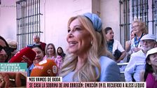 A Ana Obregón se le quiebra la voz en la boda de su sobrina: "A Aless le habría encantado estar aquí"