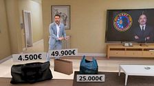 En el baño, en un radiador o en una bolsa de golf: los escondites de 'Julito' para el dinero