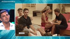 Atamán responde a Leila tras ver sus imágenes inéditas comentando con David su beso con Claudia