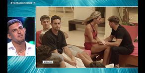 Atamán responde a Leila tras ver sus imágenes inéditas comentando con David su beso con Claudia
