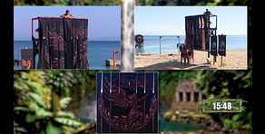 Los supervivientes descubren la bandera de su nueva playa en un juego inédito, 'La conquista de la victoria'