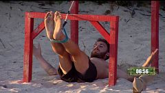 Un titánico juego de líder deja a Aratz y Gerard descalificados e Ivonne coronada con el primer collar de 'Playa Conquista'