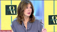 Ana Rosa, ante la llegada de la UCO a la sede del PSOE: "Pedro Sánchez tiene que dimitir, aunque solo sea por vergüenza"