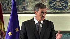Pedro Sánchez: "No puedo convocar elecciones por interés partidista"