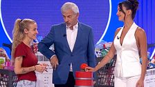 Una concursante intenta cumplir su sueño con 'El escaparate final' de 'El precio justo': ''Vamos a ver si lo consigue''