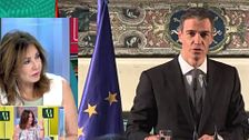Ana Rosa, de la comparecencia de Sánchez en el Vaticano: "O el cinismo es superlativo o está cucú"