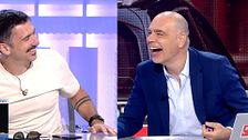 El divertido momento entre Nacho Abad y Ramón Espinar: ''Llámame calvo, que te dejo''