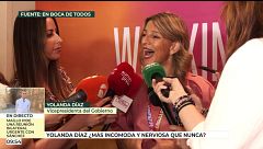 Yolanda Díaz redefine su línea roja: "La política no es lo que estamos viendo todos los días en este país, venga de donde venga"