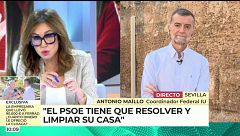 Antonio Maíllo, sobre el PSOE: "Tiene que resolver y limpiar su casa"
