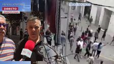 Un turista apalea a un ladrón en Barcelona con ayuda de los vecinos