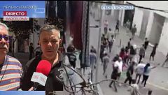 Un turista apalea a un ladrón en Barcelona con ayuda de los vecinos