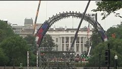 La Jaula de Topuria se construye en la Casa Blanca para celebrar el 80 cumpleaños de Trump con la UFC Freedom 250