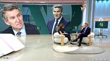 La entrevista completa de Alberto Núñez Feijóo, líder de PP, en 'El Programa de Ana Rosa'
