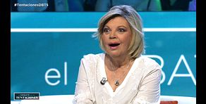 Terelu Campos alucina con la defensa de Lucía Sánchez a David: "¿Que lo ves paradito?"