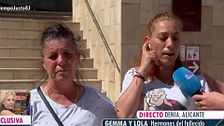 El dolor de Gemma y Lola, hermanas del joven asesinado por su familia en 1993 en Denia: "Lo que queremos es recuperar el cuerpo"