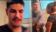 Álvaro reacciona al resultado del test embarazo de Mayeli