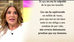 ‘Fiesta’ comparte los primeros fragmentos del libro autobiográfico de Raquel Bollo: "Sé que no soy culpable de lo que me sucedió"