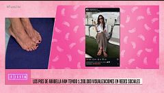 Arabella Otero, reportera de 'Fiesta', se hace viral por sus pies: "Me han ofrecido 4.500 euros por darme un masaje"